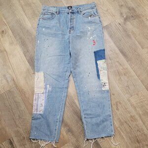 BDG Patchwork Splatter Jeans